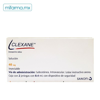 Clexane 40 mg - Mi Farma