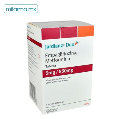 Empagliflozina 5 mg Metformina 850 mg - Mi Farma
