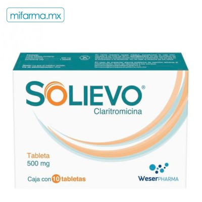Solievo Tabletas 500 mg - Mi Farma