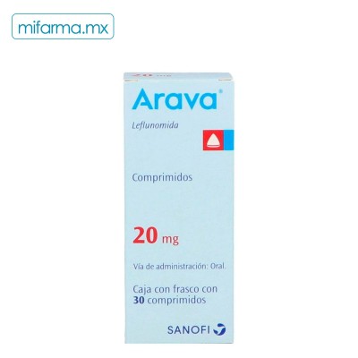 Arava Tabletas 20 mg - Mi Farma