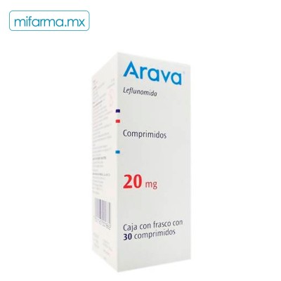 Arava Tabletas 20 mg - Mi Farma
