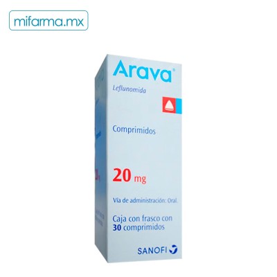 Arava Tabletas 20 mg - Mi Farma