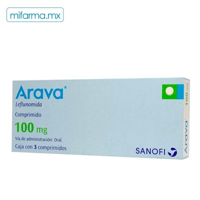 Arava de 100 mg - Mi Farma