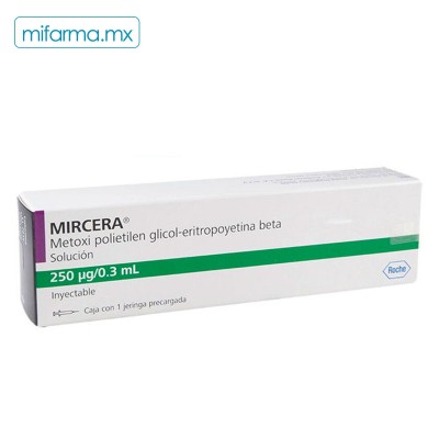 Mircera 250 mcg - Mi Farma Mircera 250 mcg - Mi Farma