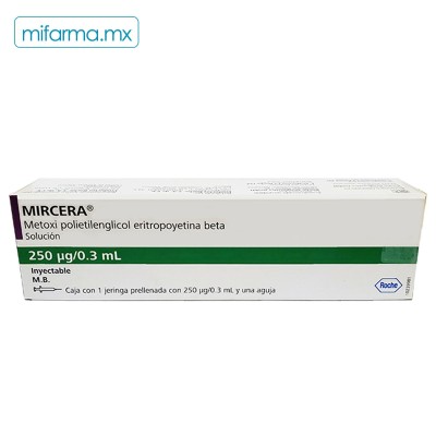 Mircera 250 mcg - Mi Farma Mircera 250 mcg - Mi Farma