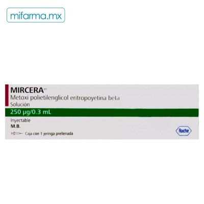 Mircera 250 mcg - Mi Farma Mircera 250 mcg - Mi Farma