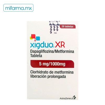 Xigduo XR 5mg 1000mg - Mi Farma