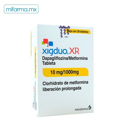 Xigduo XR 10mg/1000mg - Mi Farma