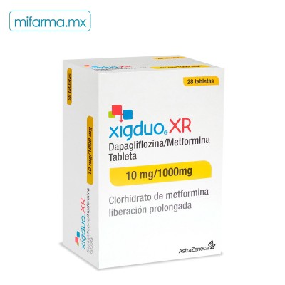 Xigduo XR 10mg/1000mg - Mi Farma