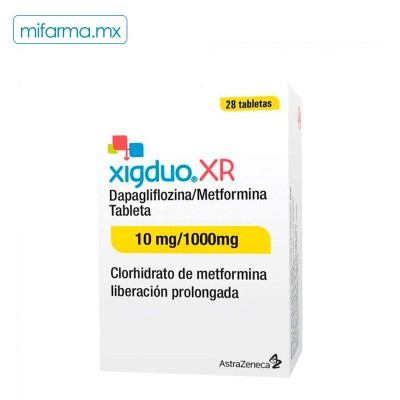 Xigduo XR 10mg/1000mg - Mi Farma