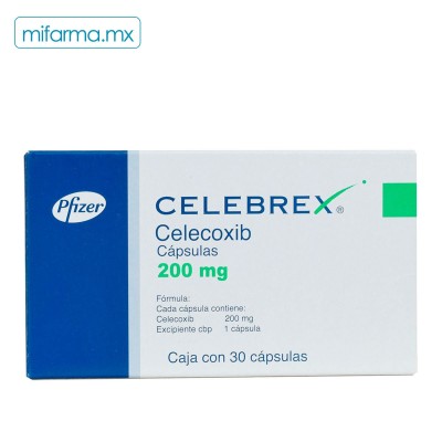 Celebrex Capsulas 200 mg c/30 - Mi Farma