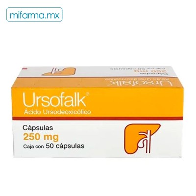 Ursofalk Capsulas 250 mg - Mi Farma