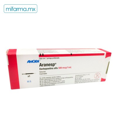 Aranesp 500 mcg - Mi Farma