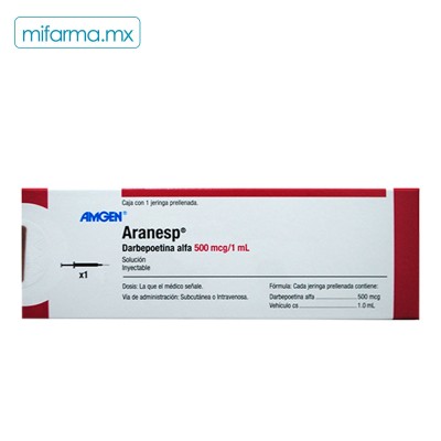 Aranesp 500 mcg - Mi Farma