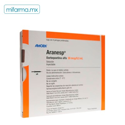 Aranesp 30 mcg - Mi Farma