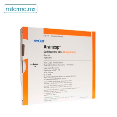 Aranesp 30 mcg - Mi Farma