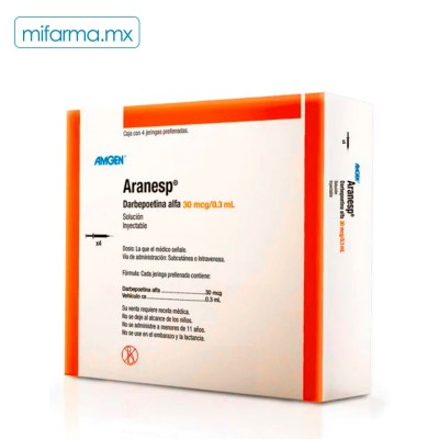 Aranesp 30 mcg - Mi Farma