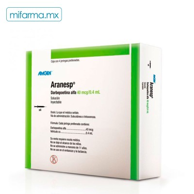 Aranesp 40 mcg - Mi Farma Aranesp 40 mcg - Mi Farma