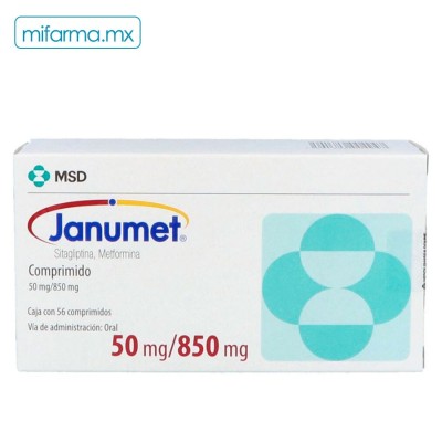 Medicamento Janumet 50 850 c/56 - Mi Farma