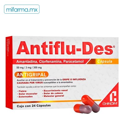 Antiflu Des Capsulas - Mi Farma