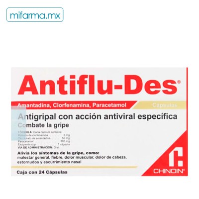 Antiflu Des Capsulas - Mi Farma