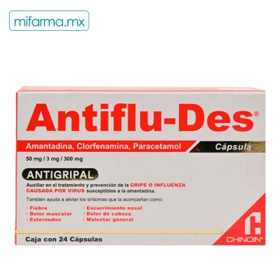 Antiflu Des Capsulas - Mi Farma