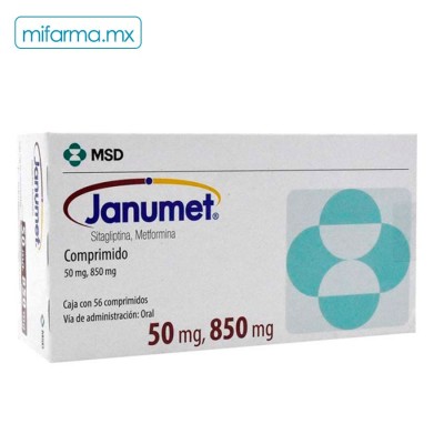 Medicamento Janumet 50 850 c/56 - Mi Farma