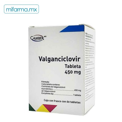 Valganciclovir 450mg Camber - Mi Farma