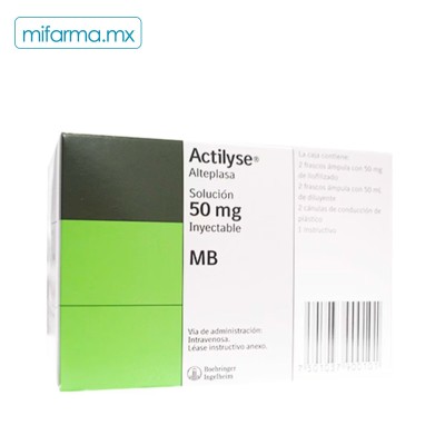 Actilyse 50 - Mi Farma