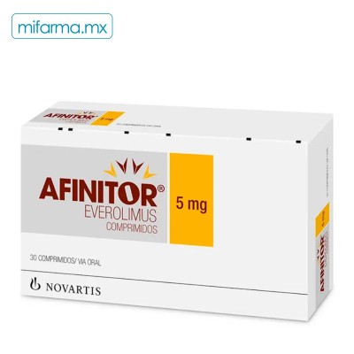 Afinitor Everolimus 5mg - Mi Farma