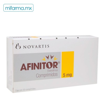 Afinitor Everolimus 5mg - Mi Farma