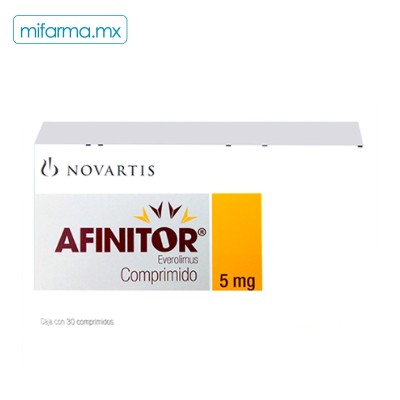 Afinitor Everolimus 5mg - Mi Farma