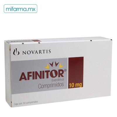 Afinitor de 10 mg - Mi Farma