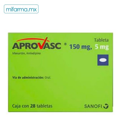 Aprovasc 150 5mg - Mi Farma