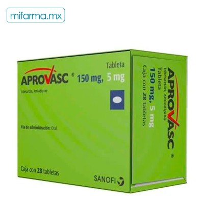 Aprovasc 150 5mg - Mi Farma
