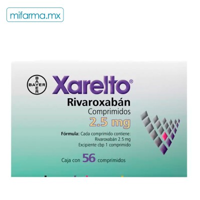 Xarelto de 2.5 mg - Mi Farma