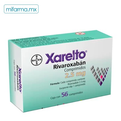 Xarelto de 2.5 mg - Mi Farma