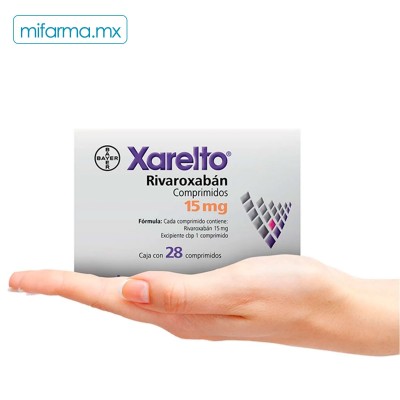 Xarelto Rivaroxaban 15 mg - Mi Farma