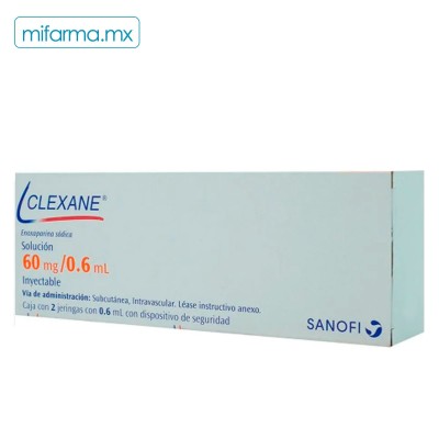 Clexane de 60 mg - Mi Farma Clexane de 60 mg - Mi Farma