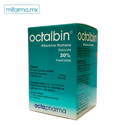 Octalbin 20 Albumina - Mi Farma
