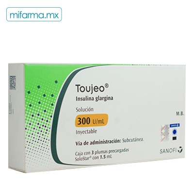 Toujeo 3 plumas - Mi Farma