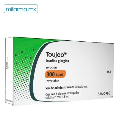 Toujeo 3 plumas - Mi Farma