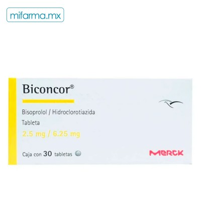 Biconcor 2.5 6.25 mg - Mi Farma