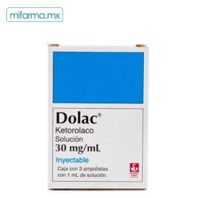 Dolac 30 mg inyectable - Mi Farma
