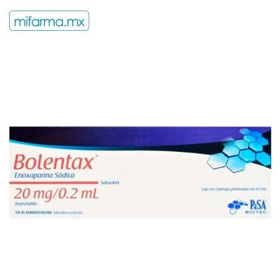 Bolentax 20 mg - Mi Farma