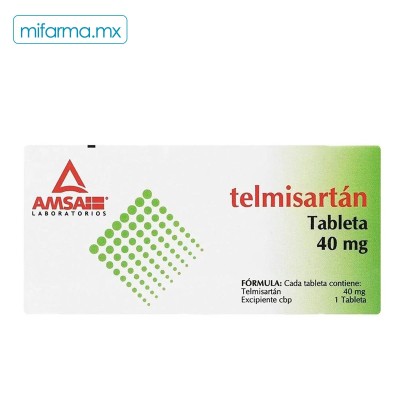 Telmisartan 40 mg AMSA c/28 - Mi Farma