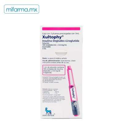 Xultophy con 3 plumas - Mi Farma
