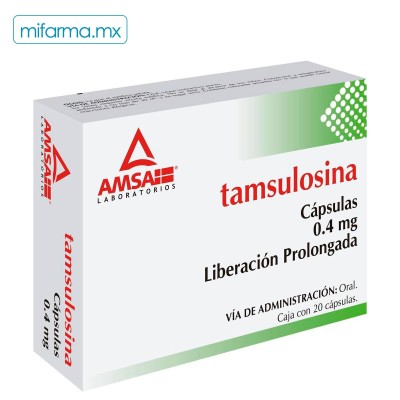 Tamsulosina 0.4 mg capsulas - Mi Farma