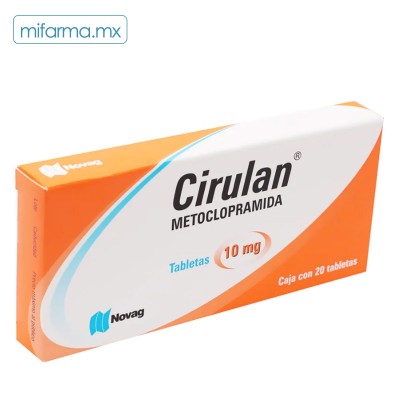 Cirulan tab 10 mg caja c 20 - Mi Farma