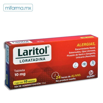 Laritol 10 mg - Mi Farma